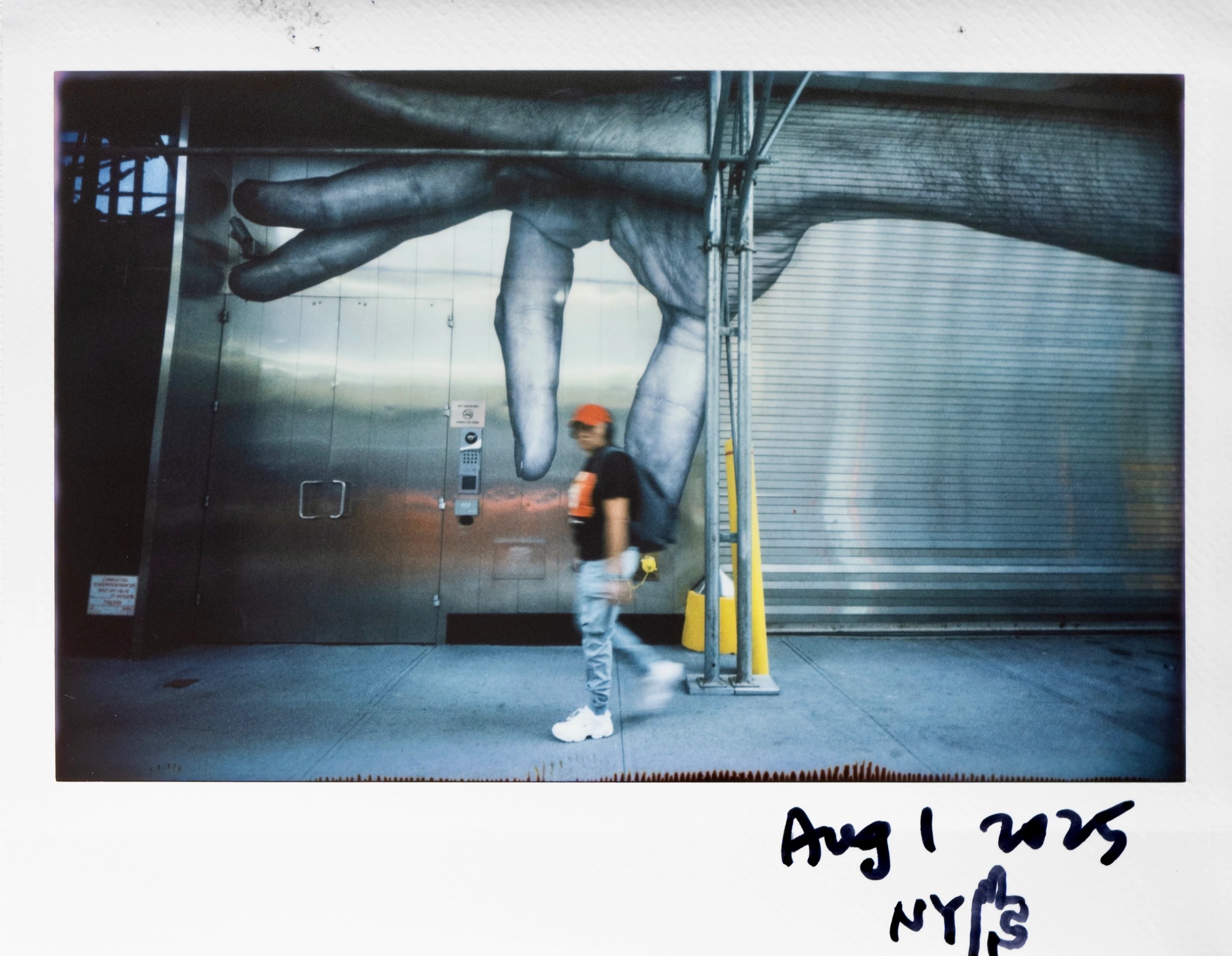 Instax frame — FW69 + Mamiya Press 50 mm